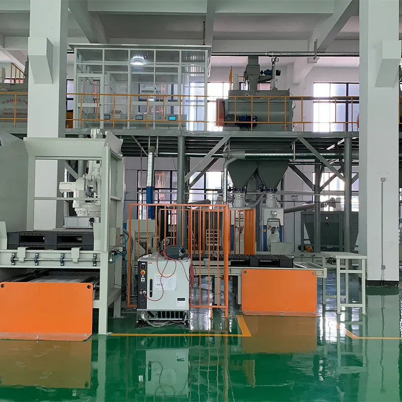 Линия по производству затирочных материалов