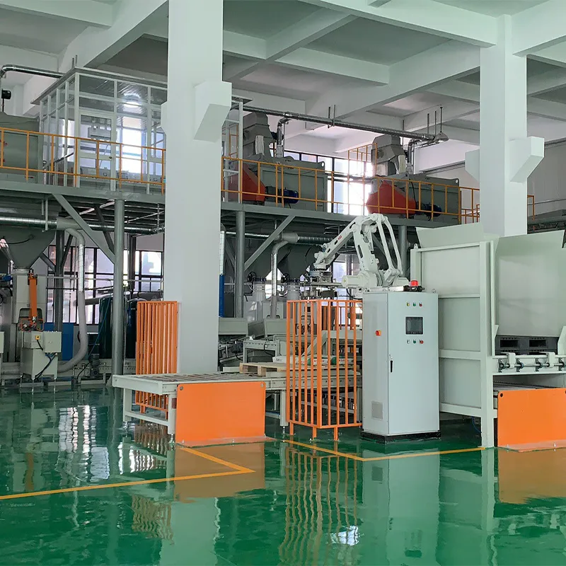 Линия по производству затирочных материалов