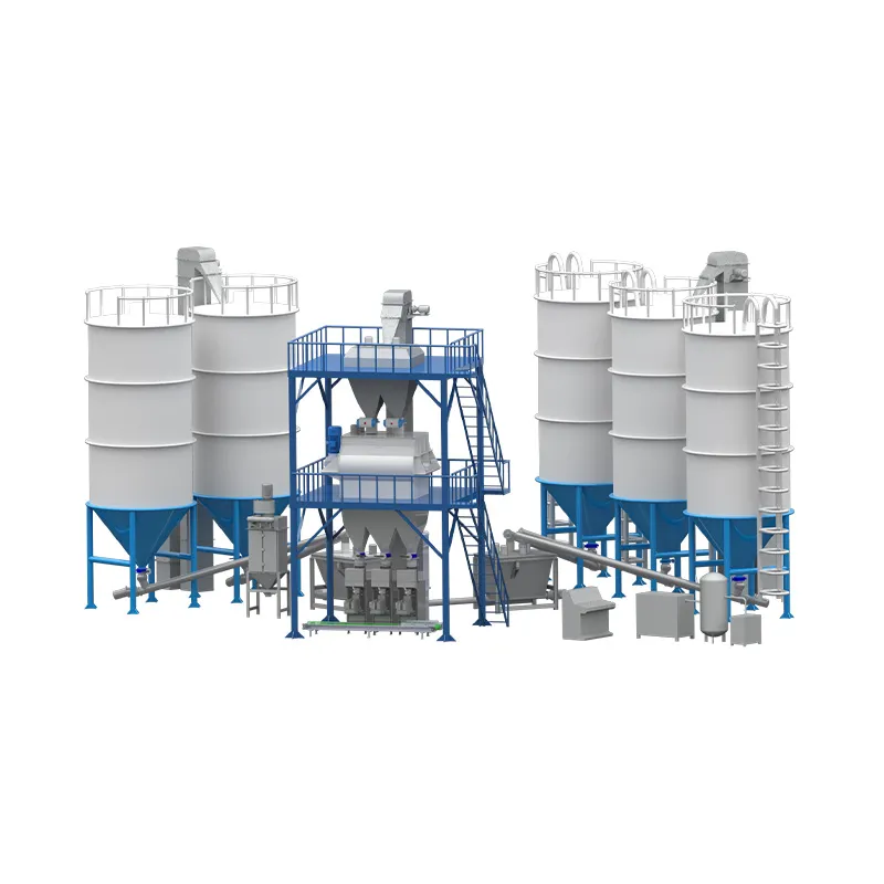 Линия по производству штукатурных гипсовых смесей