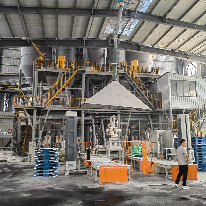 Линия по производству штукатурных гипсовых смесей