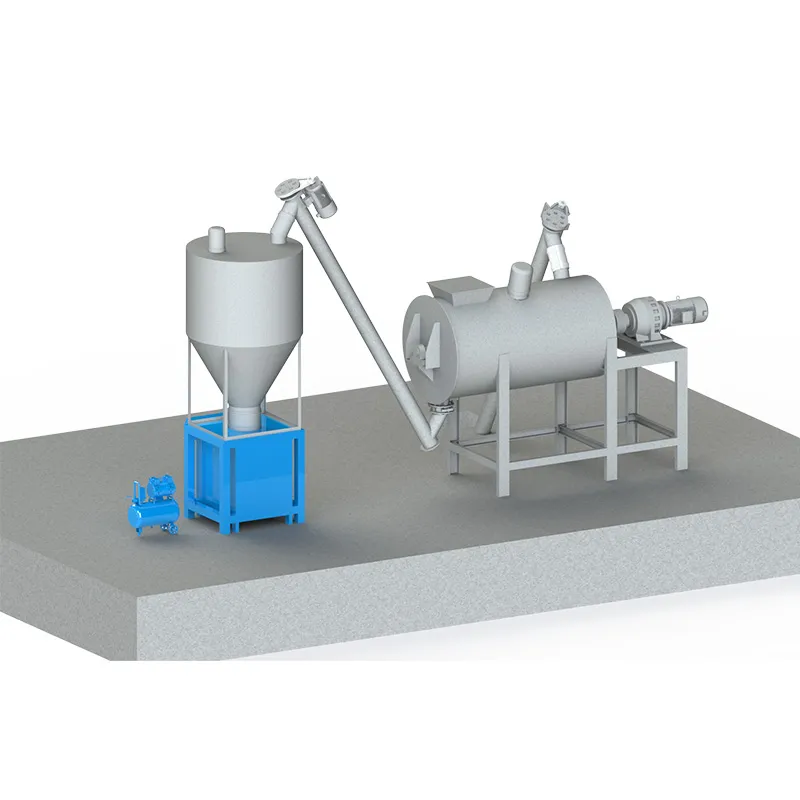 Малая линия по производству сухих строительных смесей