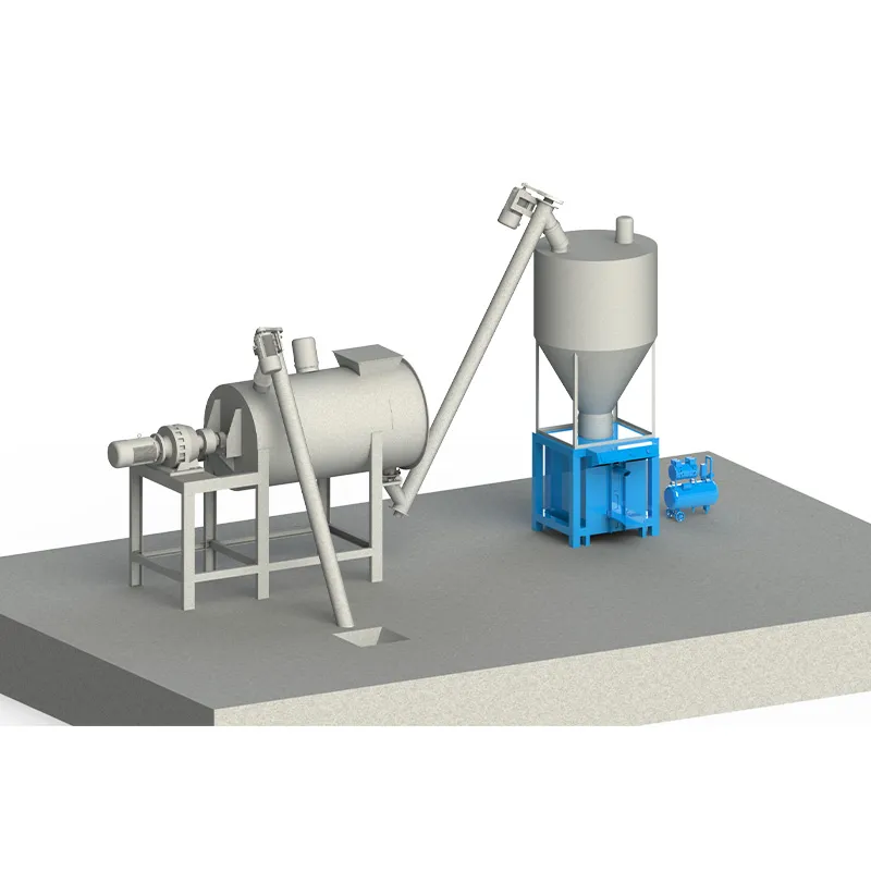 Малая линия по производству сухих строительных смесей