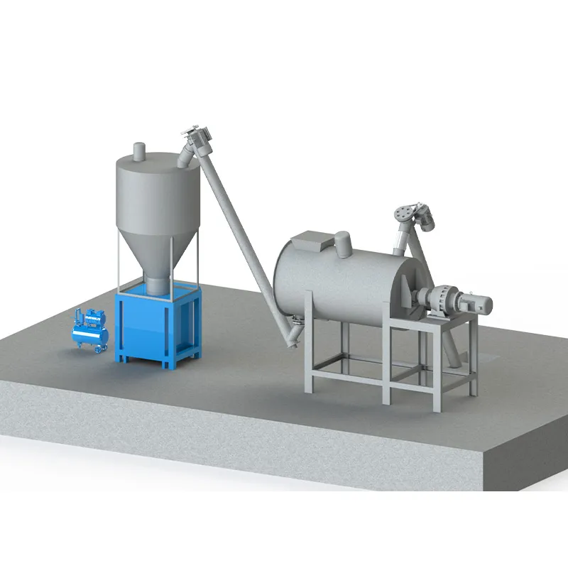 Малая линия по производству сухих строительных смесей