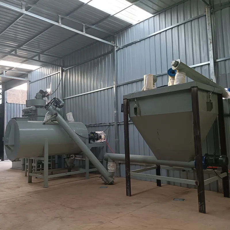 Малая линия по производству сухих строительных смесей