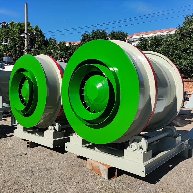 Трехходовая барабанная сушилка для песка производительностью 5-10 тонн