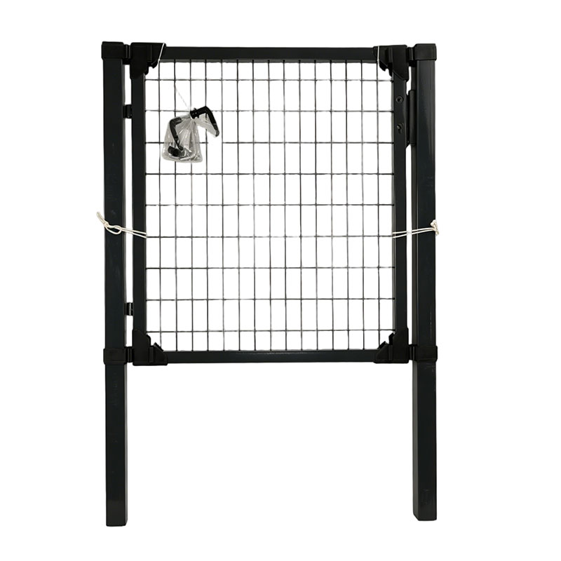 Mesh fence gate