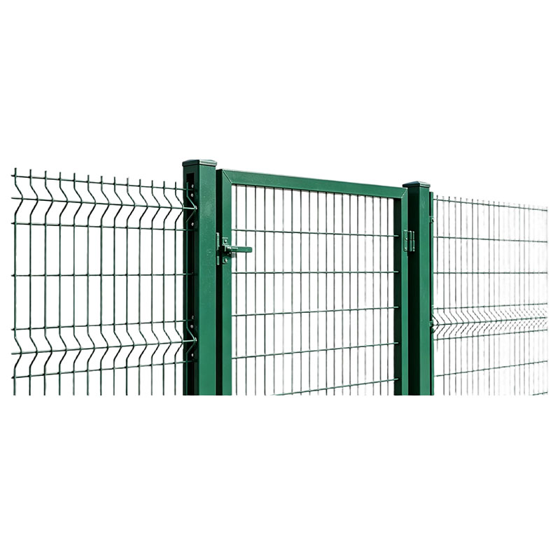 Mesh fence gate