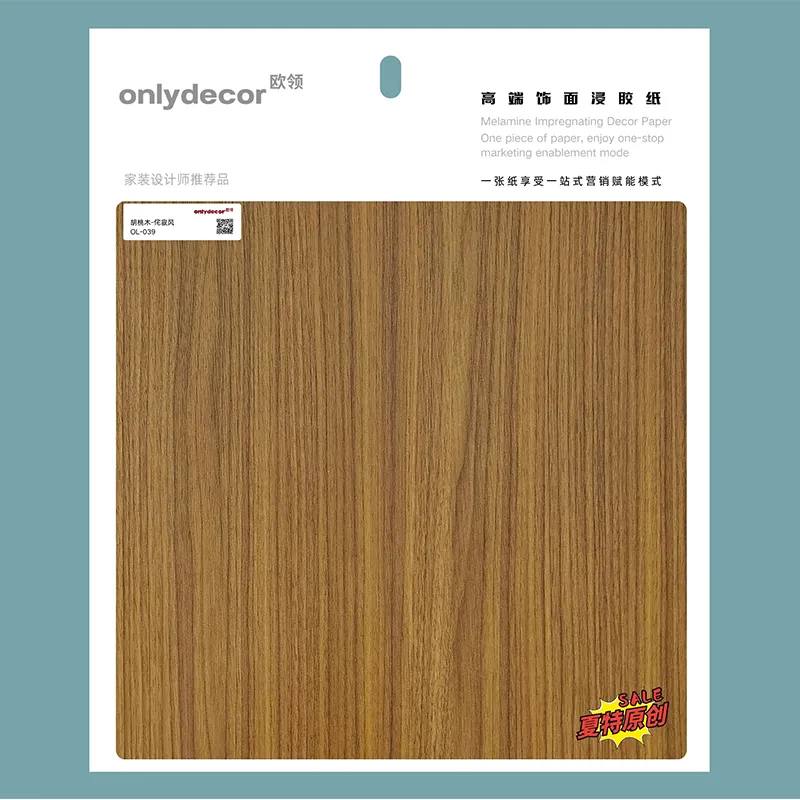 Пропитанная бумага из ореха 039