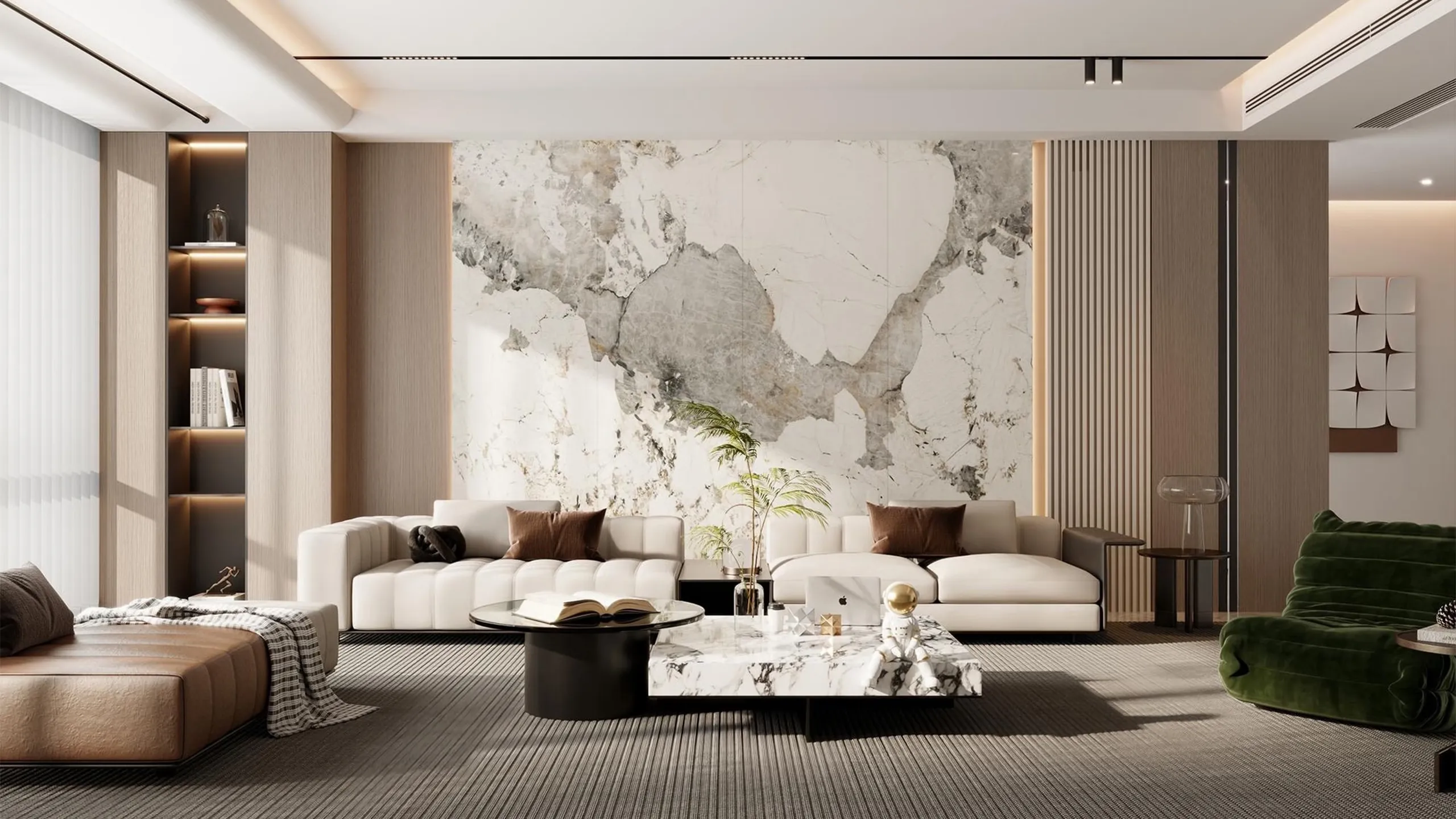 Пропитанная бумага с узором камня-a