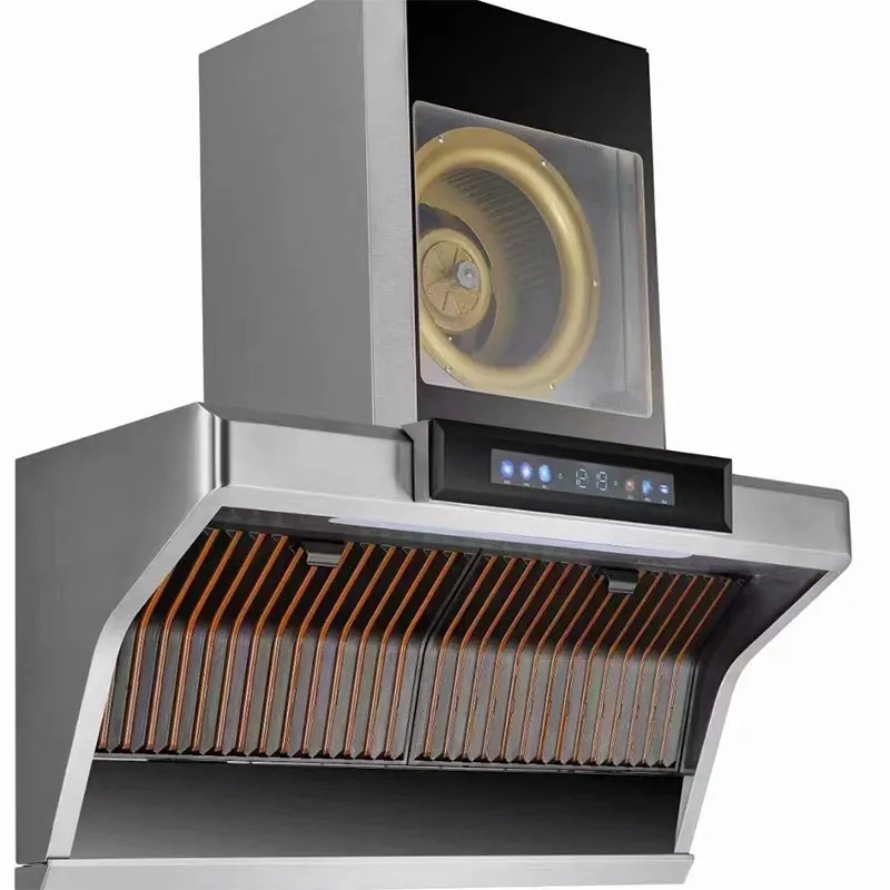 Домашняя боковая всасывающая вытяжка с глубоким всасыванием и инвертором! Первый класс энергоэффективности, энергосберегающая, корпус из нержавеющей стали с отделением жира, прямые поставки с завода