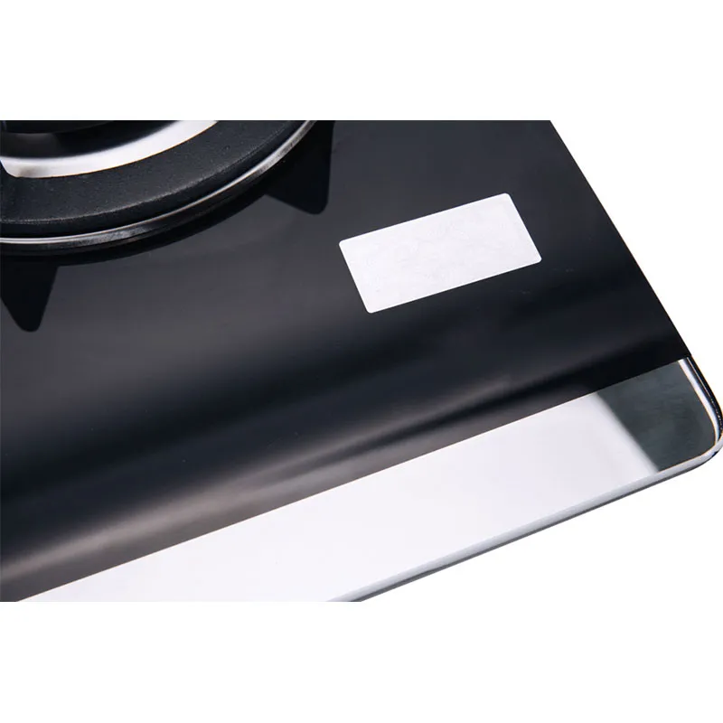 Кухонный электроприбор: встраиваемая газовая плита с закалённым стеклом панели, 3 конфорки