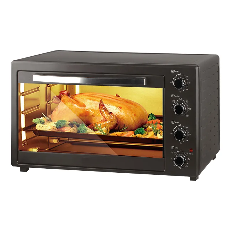 Настольная электрическая духовка большой ёмкости 60 л, высокого качества, простая в управлении, домашний кухонный электроприбор