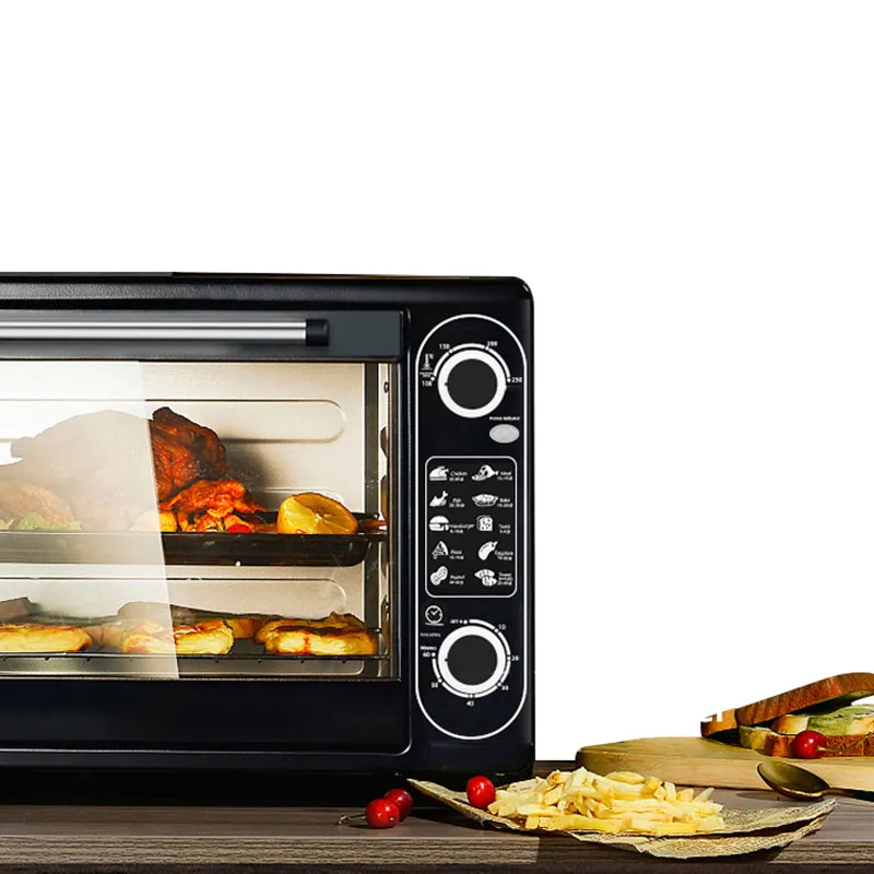 Новая интеллектуальная электрическая духовка на 48 л, 2000 Вт, 220 В, большой ёмкости, малая бытовая техника