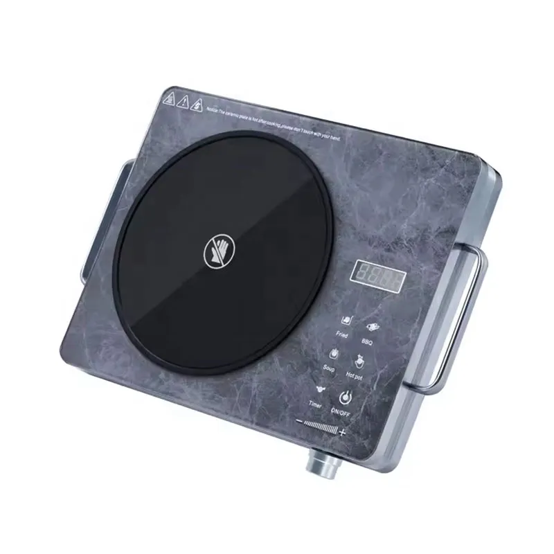 Высококачественная одноконфорочная инфракрасная электрическая плита, многофункциональная керамическая электроплита премиум-класса