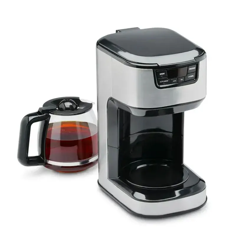 Современная автоматическая капельная кофемашина для отеля и дома, из нержавеющей стали, электрическая, с функцией для использования на открытом воздухе и в автодоме