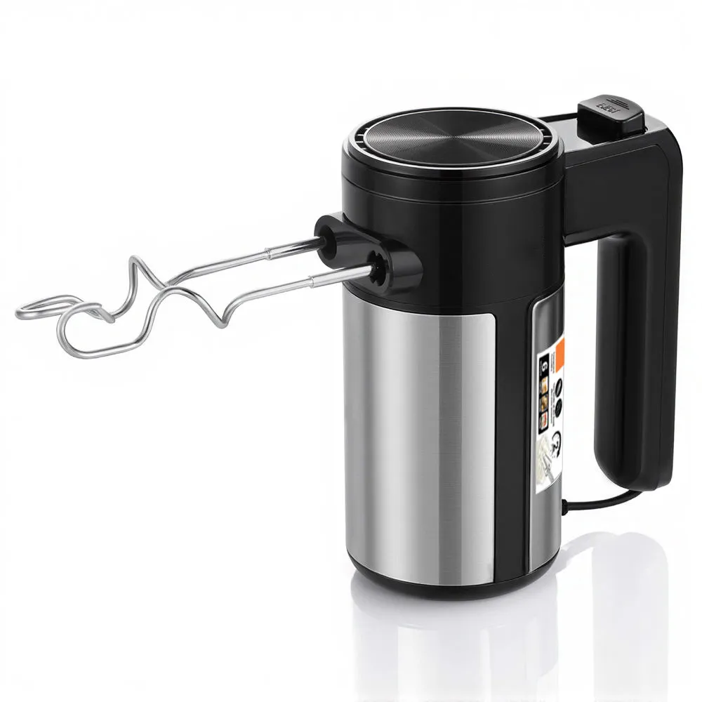 Бытовой кухонный электроприбор, электрический ручной миксер из нержавеющей стали для теста, муки для тортов и взбивания яиц