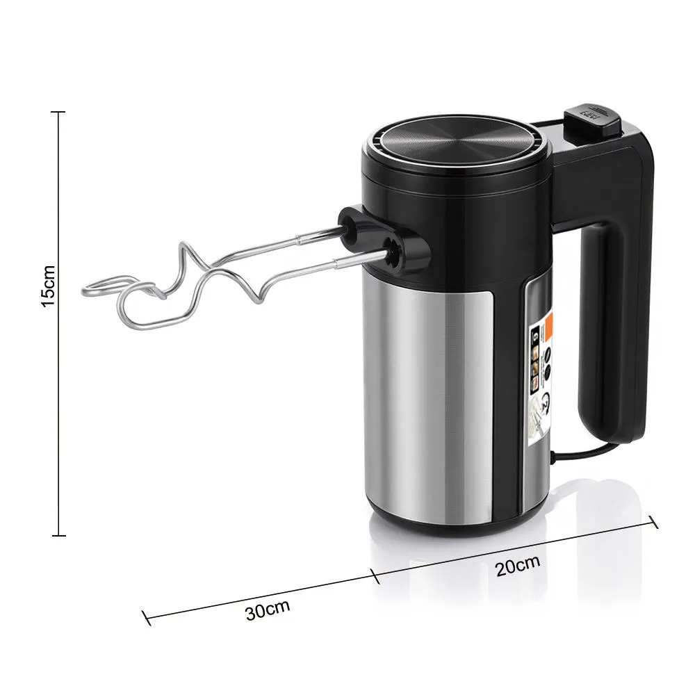 Бытовой кухонный электроприбор, электрический ручной миксер из нержавеющей стали для теста, муки для тортов и взбивания яиц