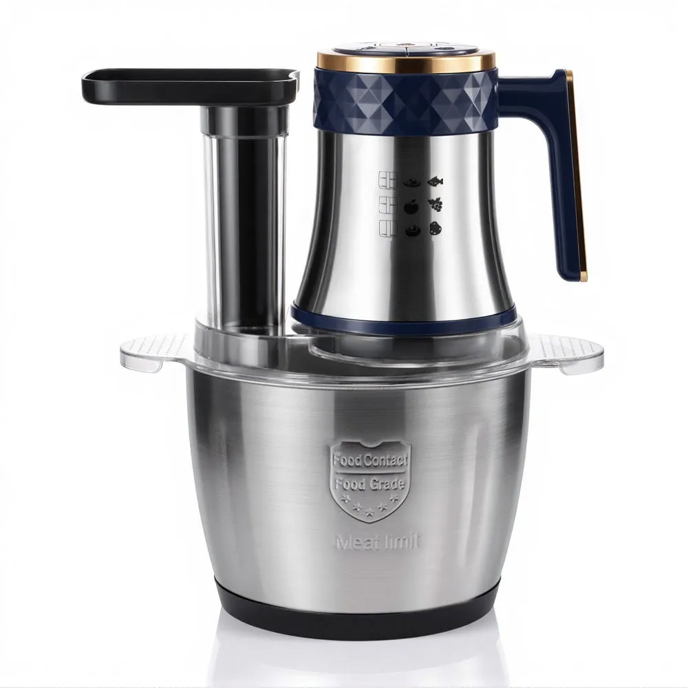 Новая электрическая овощерезка, измельчитель продуктов на 3 л, многофункциональная