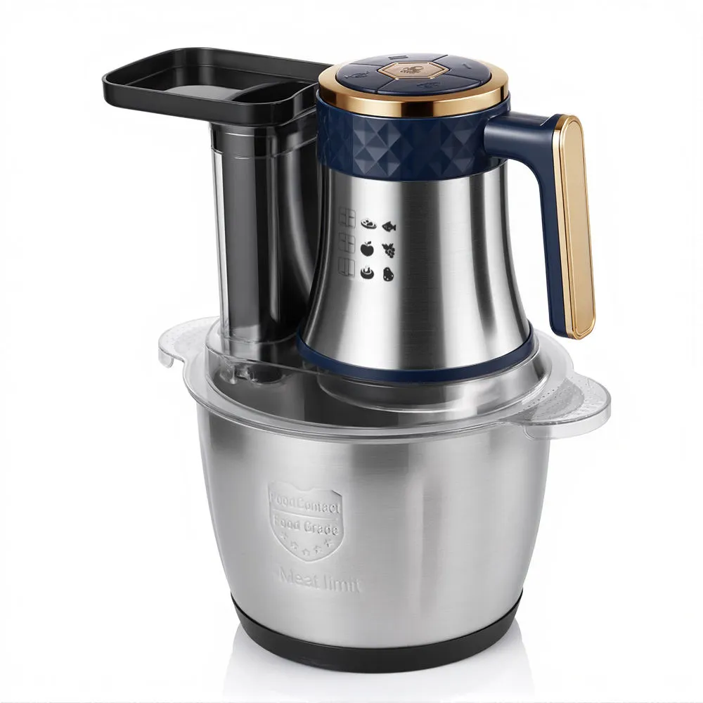 Новая электрическая овощерезка, измельчитель продуктов на 3 л, многофункциональная