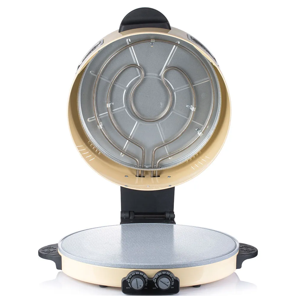 Электрическая настольная печь для хрустящей пиццы, домашняя, для вкусной выпечки, размеры для дома