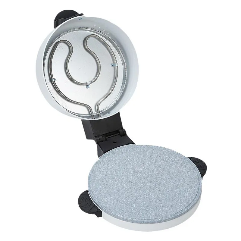 Полностью автоматический пиццамейкер лепешек с плавающим двухсторонним нагревом, для лепёшек, блинчиков, выпечки — многофункциональный, с регулировкой температуры поворотным переключателем, домашний кухонный электроприбор