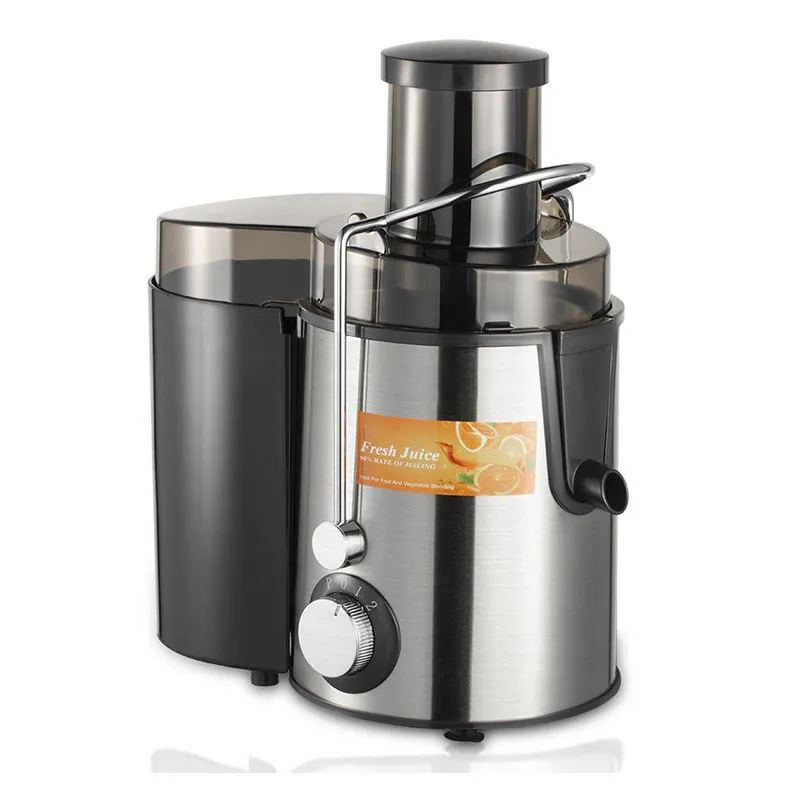 Соковыжималка: легкая очистка, низкий уровень шума, быстрый запуск, мощность 800 Вт, насадки из нержавеющей стали, скорость вращения двигателя