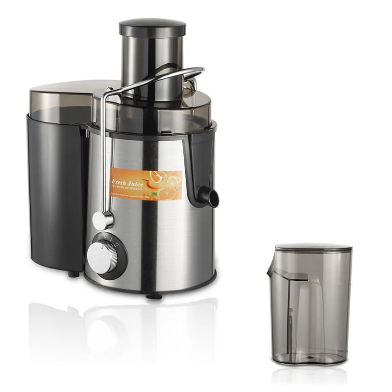 Соковыжималка: легкая очистка, низкий уровень шума, быстрый запуск, мощность 800 Вт, насадки из нержавеющей стали, скорость вращения двигателя