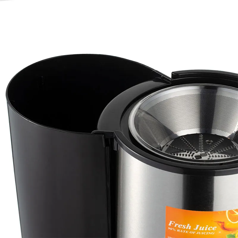 Соковыжималка: легкая очистка, низкий уровень шума, быстрый запуск, мощность 800 Вт, насадки из нержавеющей стали, скорость вращения двигателя