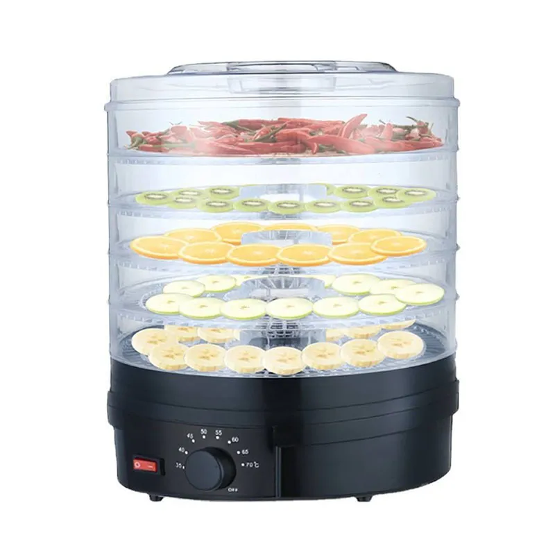 Электрическая сушилка для сухофруктов и овощей мощностью 350 Вт, 5-уровневый дегидратор, сушилка для пищевых продуктов, сушилка для фруктов и пищи