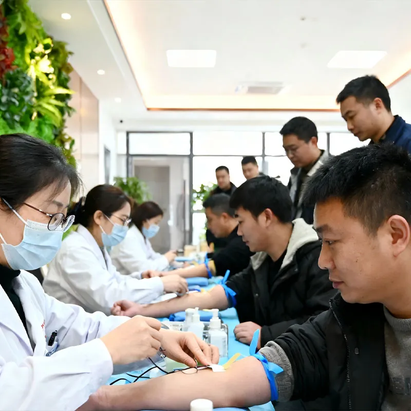 Защита здоровья сотрудников! ООО Чэнду Яэнь Строительные Материалы успешно завершила специальное обследование здоровья работников на рабочем месте