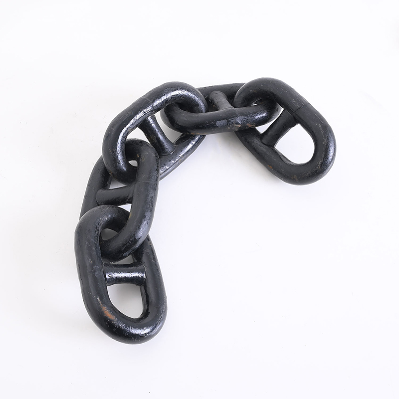 Производитель якорных цепей с черным лакокрасочным покрытием