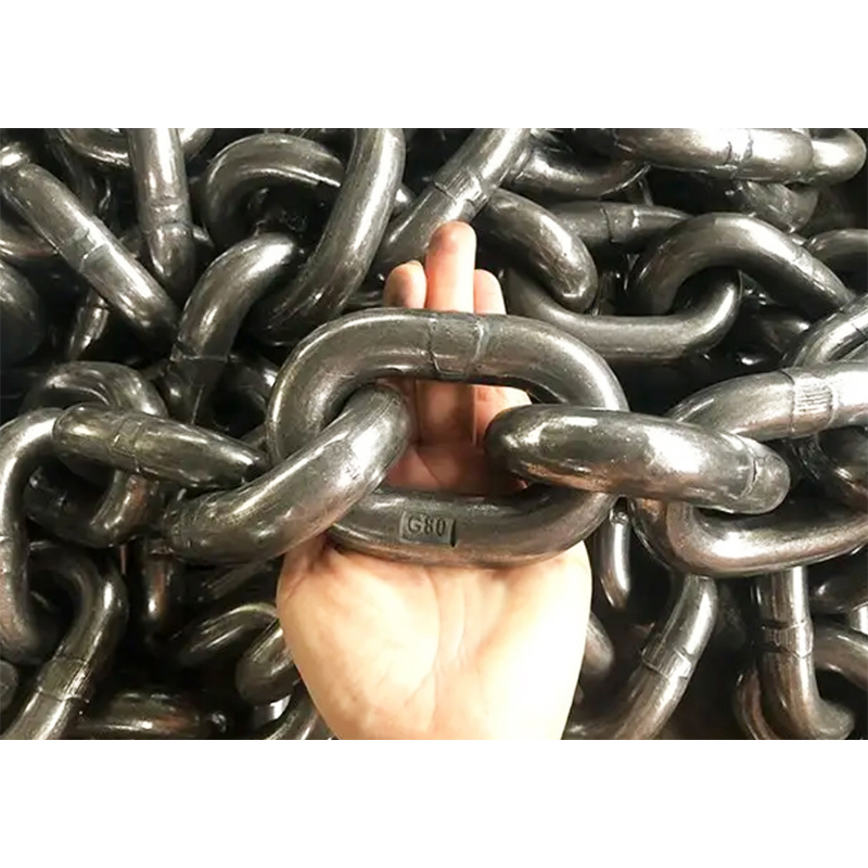 Судовая якорная цепь без распорков