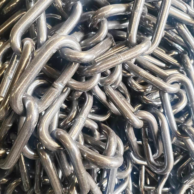 Судовая якорная цепь без распорков