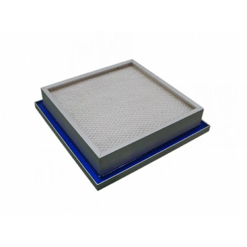 Боковой высокоэффективный фильтр с жидкостным уплотнением без перегородок