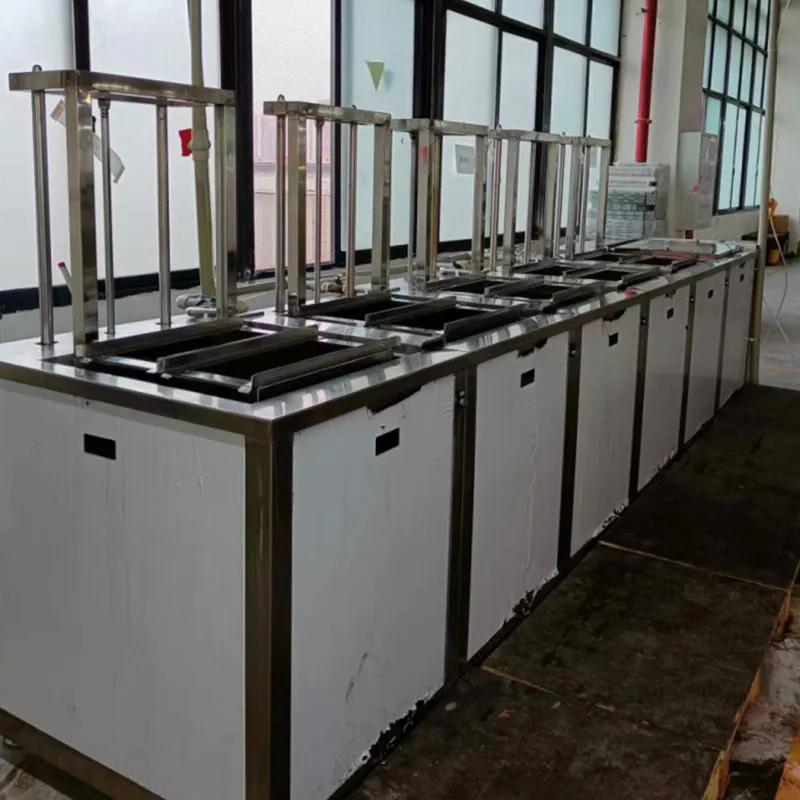 Многокамерная ультразвуковая очистительная машина