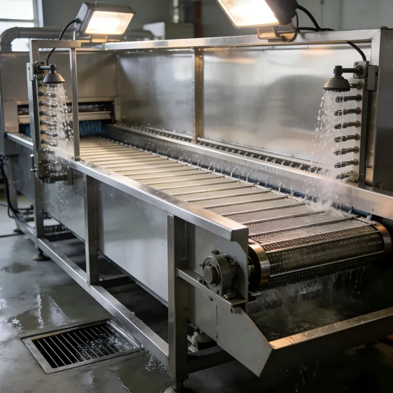 Рабочие характеристики проходной моечной машины