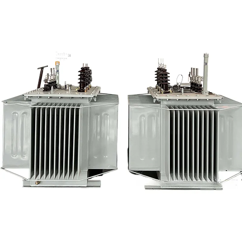 Масляный трансформатор с алюминиевой обмоткой