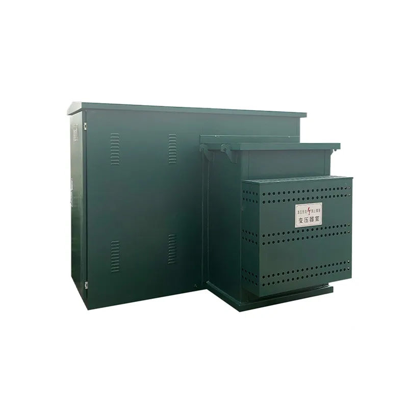 Укрупнённо-блочная комплектная трансформаторная подстанция (американского типа) ZGS