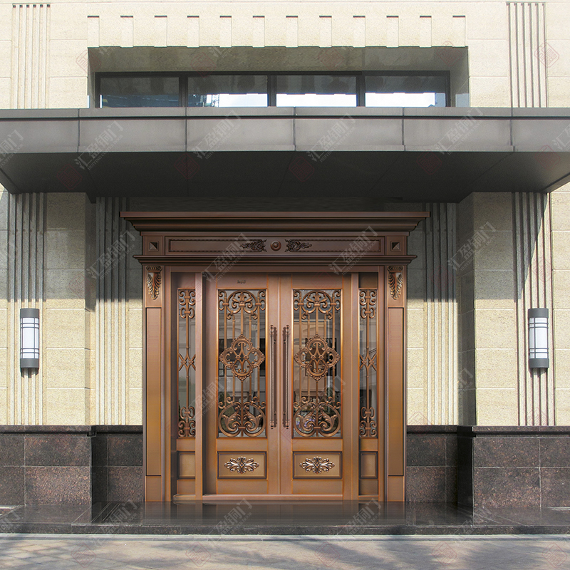 Медная дверь HY-C35