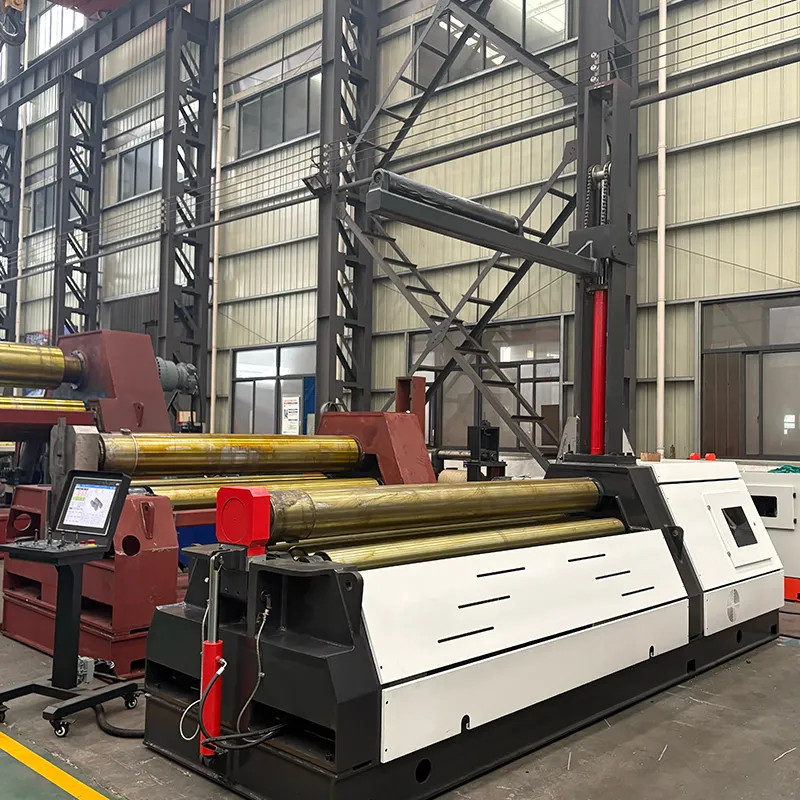 Вальцы гидравлические четырехвалковые W12