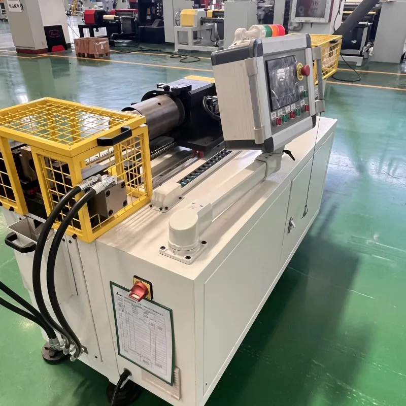 Двухосевой автоматический серво-координатный пресс с ЧПУ для пробивки отверстий в стальных теплообменных трубах