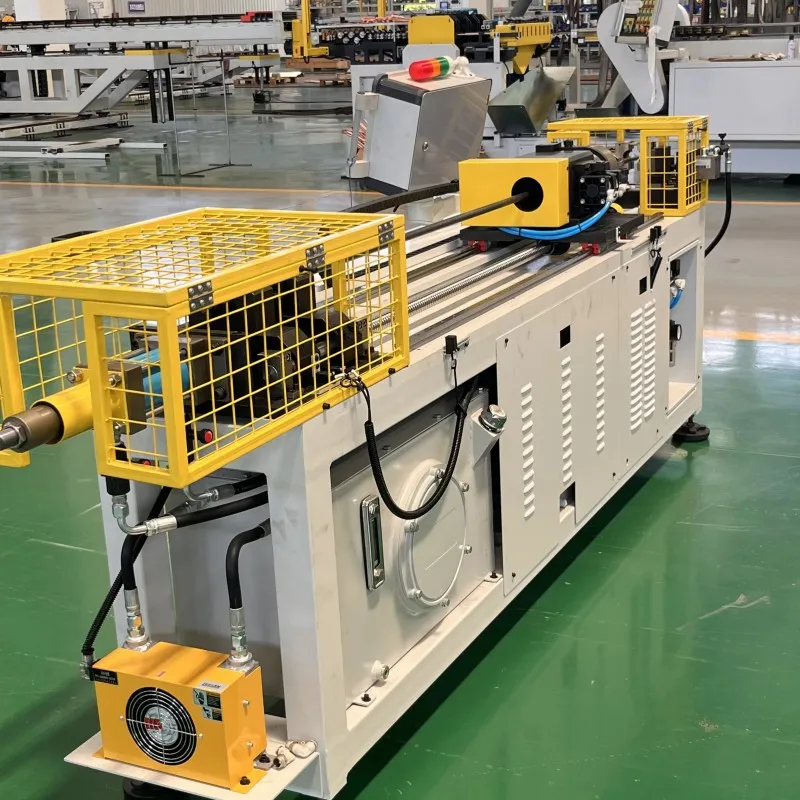 Двухосевой автоматический серво-координатный пресс с ЧПУ для пробивки отверстий в стальных теплообменных трубах