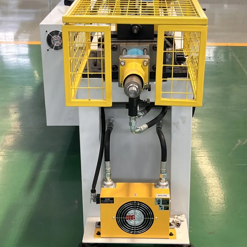 Двухосевой автоматический серво-координатный пресс с ЧПУ для пробивки отверстий в стальных теплообменных трубах