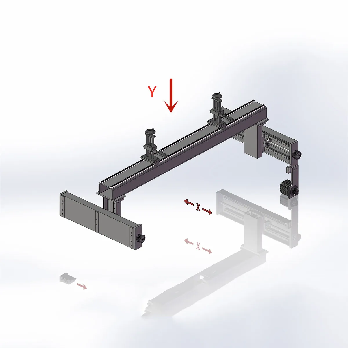 Модификация заднего упора
