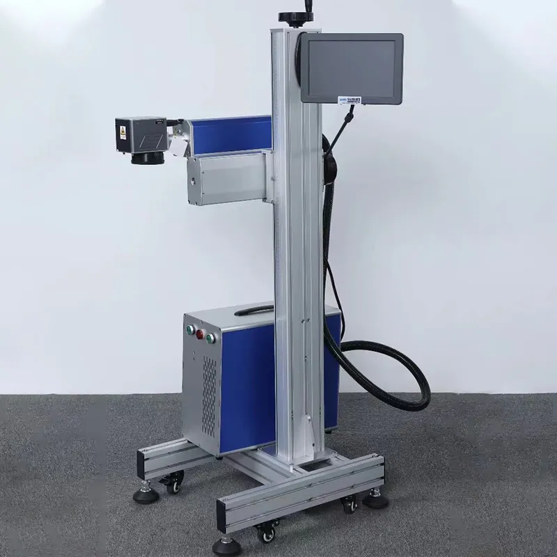 Волоконный лазерный маркиратор для летящей маркировки