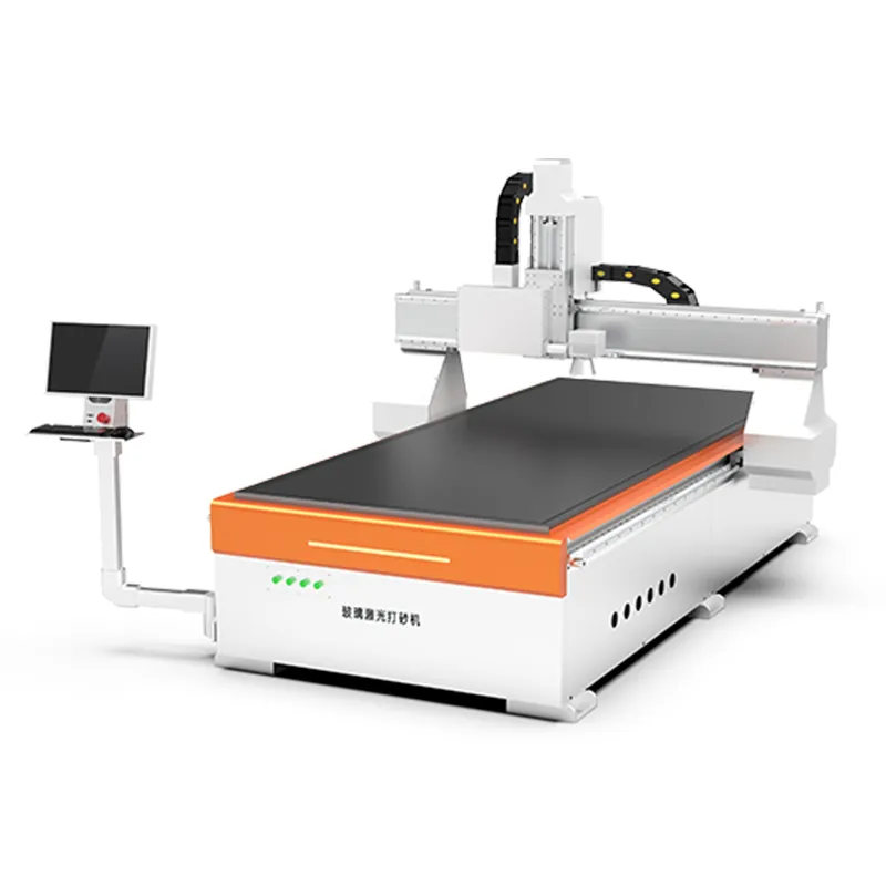 Лазерный станок для матирования стекла