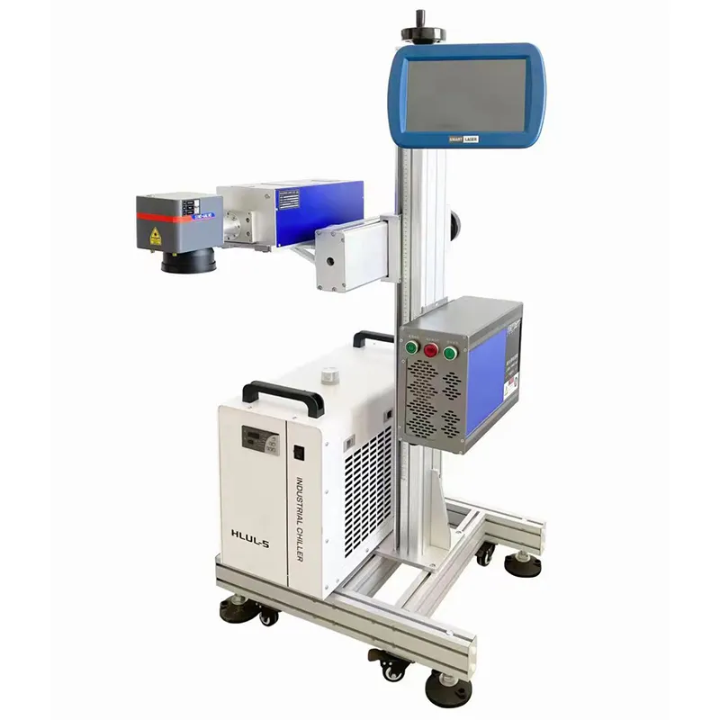 УФ-лазерный маркер для летющей маркировки