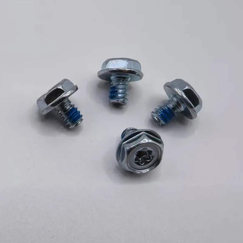 Винт с фланцевой головкой с шестигранным шлицем Torx и антивибрационным покрытием