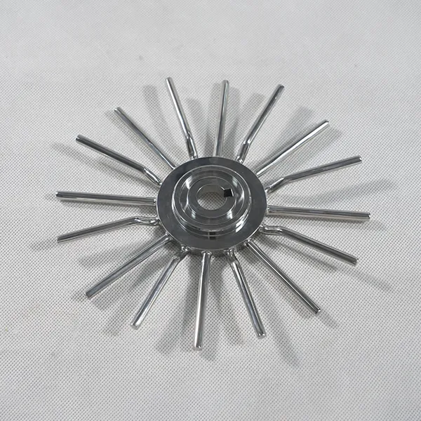 Крыльчатка с 16 изогнутыми лопастями для фармацевтического оборудования