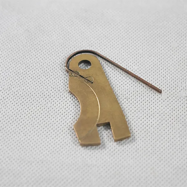 Медная пружинная пластина